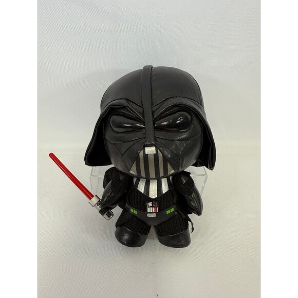 Star Wars Darth Vader Lucasfilm Soft Toy Plushie Tush Tag Light Saber 7in Funko - Picture 1 of 5